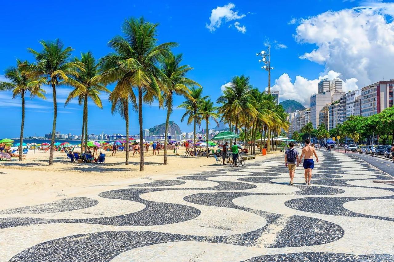 ריו דה ז'ניירו M30 - Flat A 3 Minutos Da Praia De Copacabana מראה חיצוני תמונה